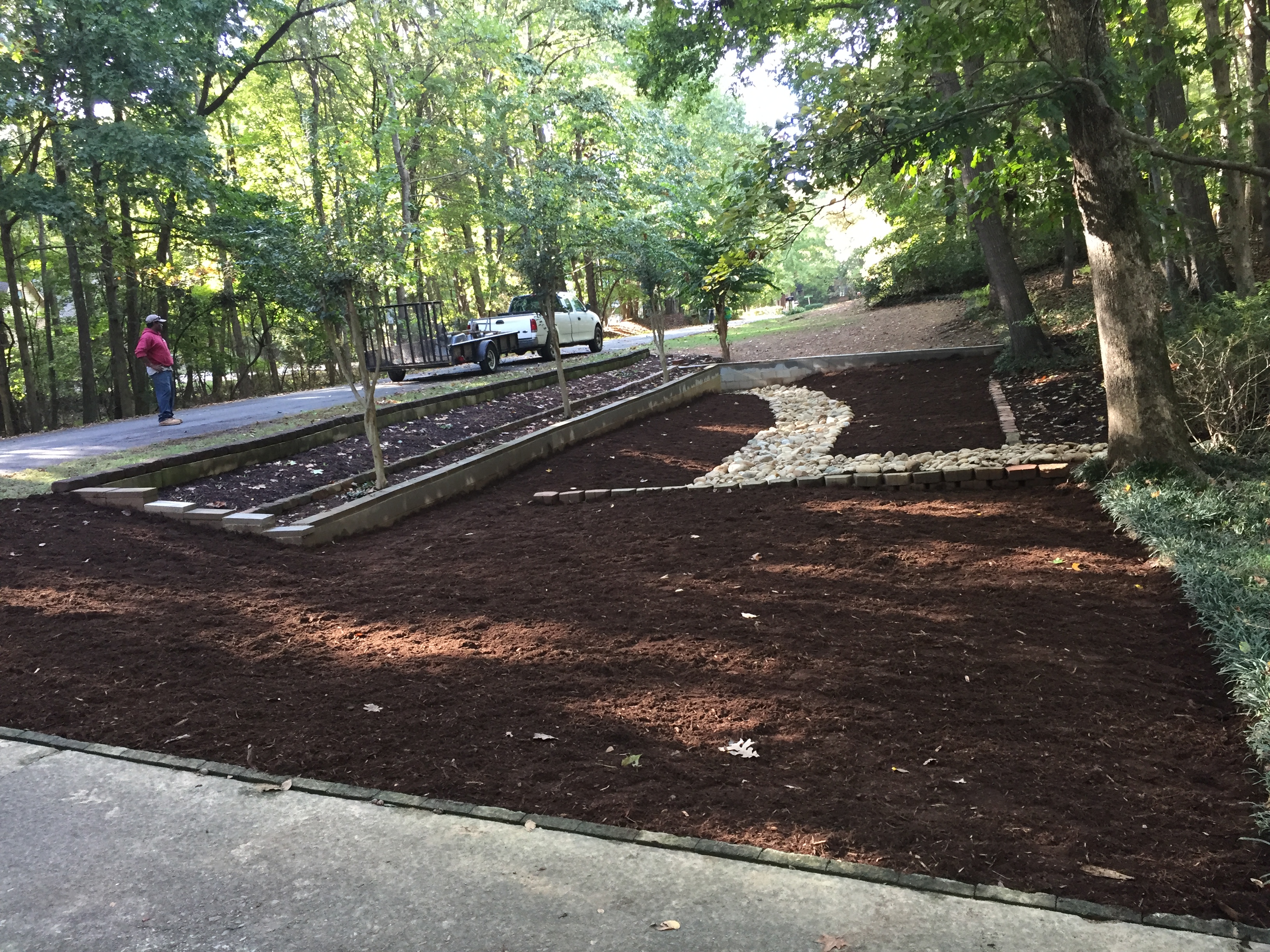 Landscaping project