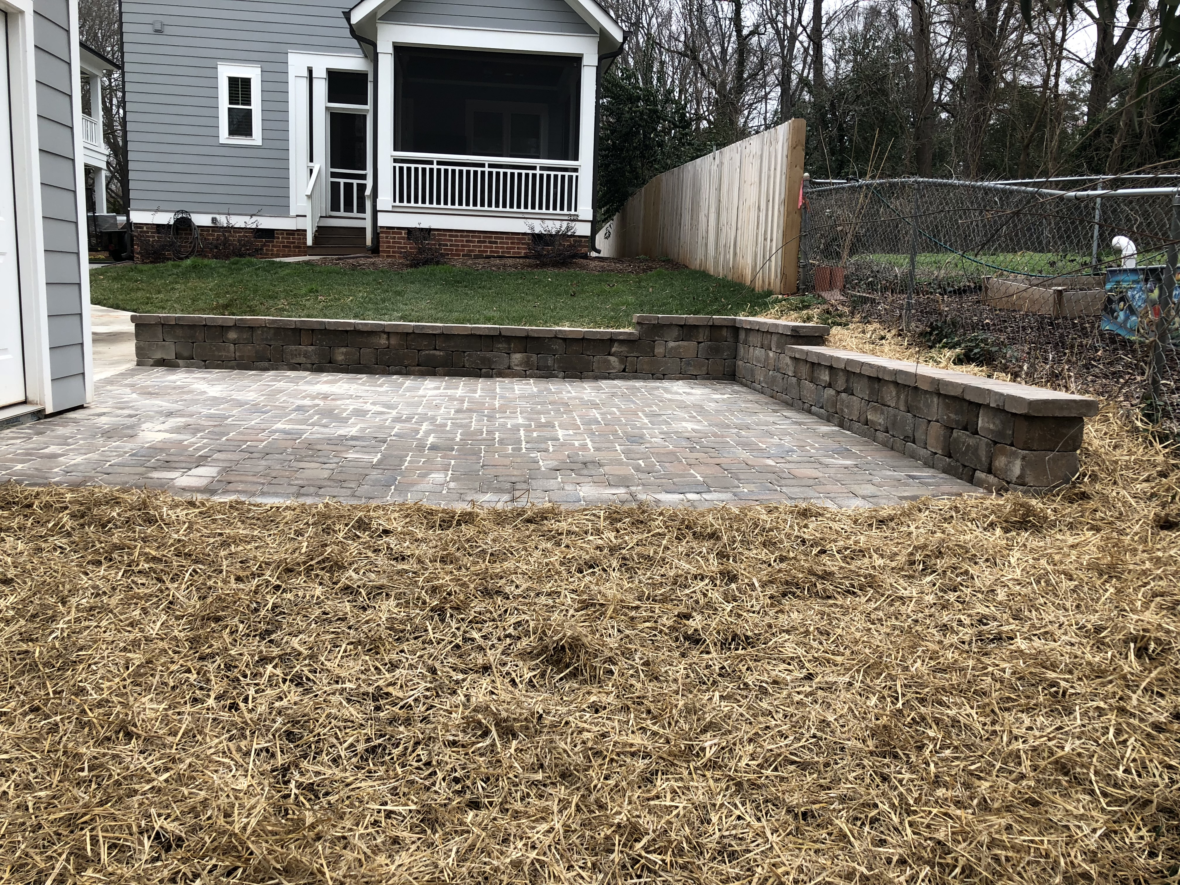 Landscaping project